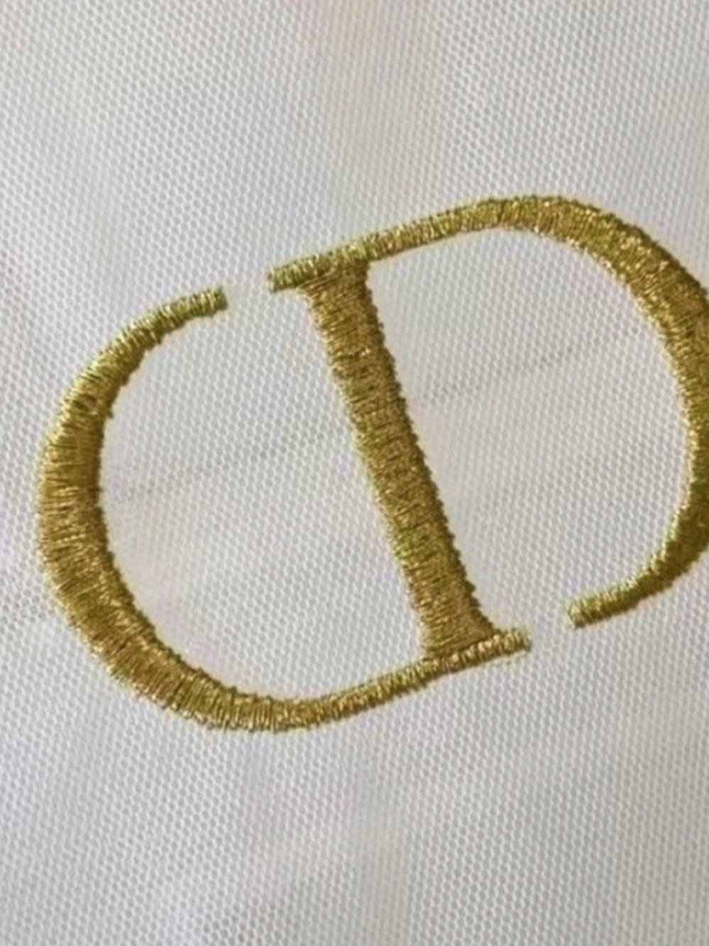 Dior Mesh 2025 Mothers Day Cream Embroidered Butterfly Tote Bag. NWOT. In Plasti - Picture 2 of 11